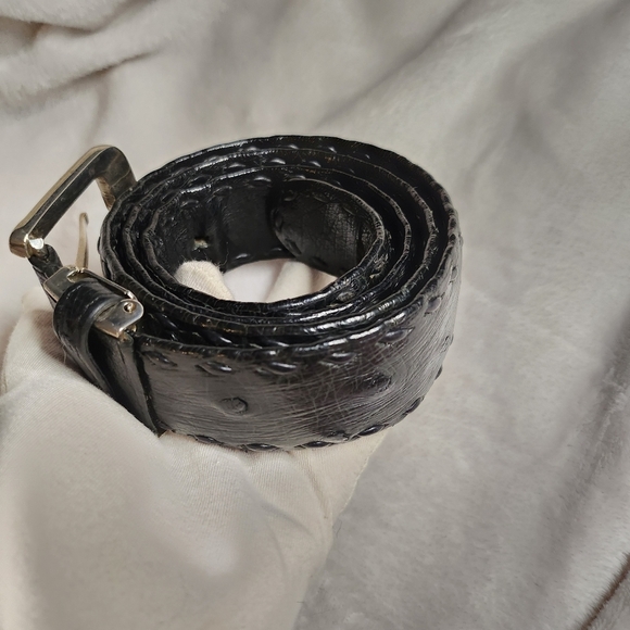 Host Pick Ostrich belt 🇮🇹 Italy size 30-33 - Picture 7 of 16